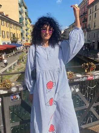 Sissel Edelbo Vera Dress Red Roses